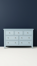 Skyline Blue bedroom dresser