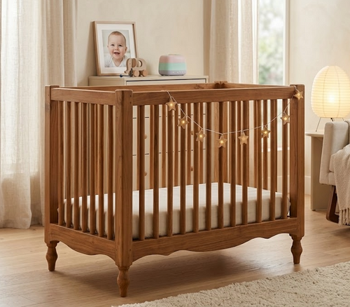Antoinette Teak Convertible Crib