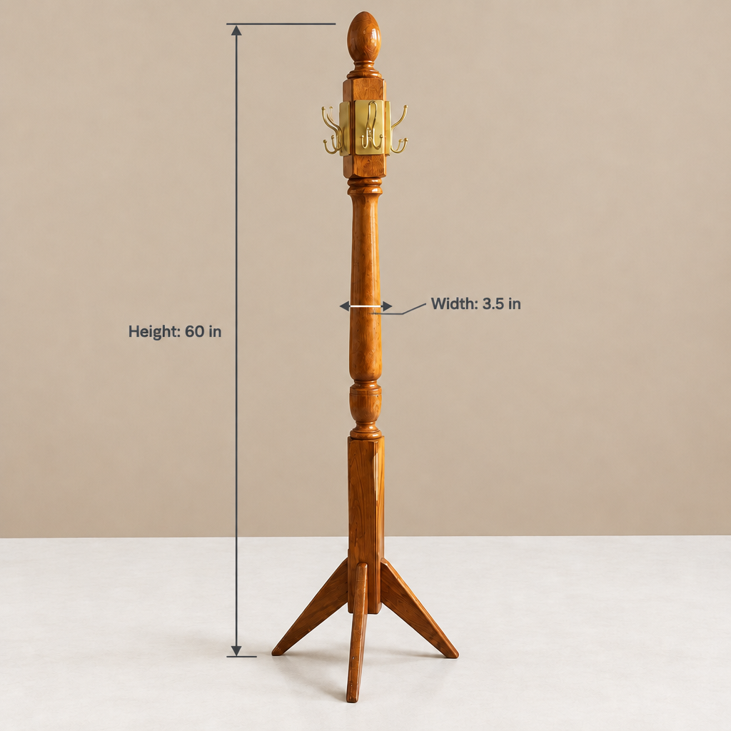 Coat rack dimension image