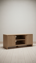 Minimalist Oak TV Stand